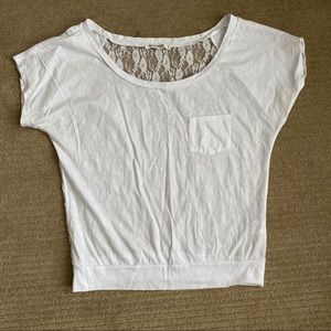 GARAGE Lace Back Tee
